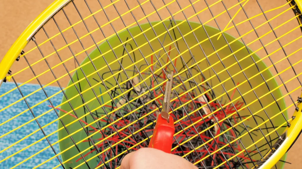 how to String a Racket By Hand