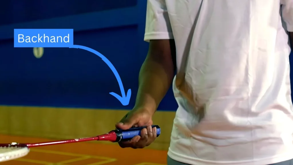 How To Grip The Racket For Backhand Shots