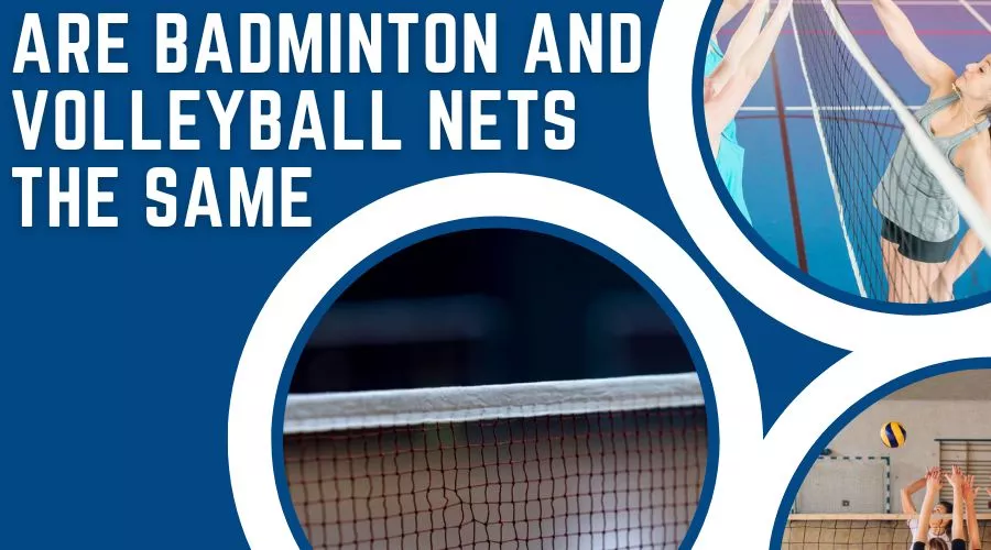 Are Badminton And Volleyball Nets The Same – What’s The Difference?